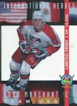 1994 Classic Pro Hockey Prospects - International Heroes #LP8 Todd Marchant Front