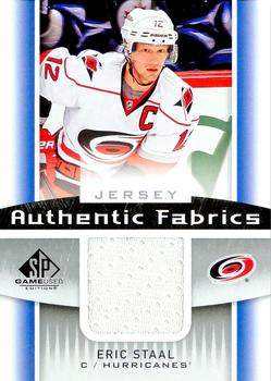 2013-14 SP Game Used - Authentic Fabrics #AF-ES Eric Staal Front