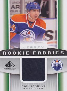 2013-14 SP Game Used - Rookie Fabrics #RF-NY Nail Yakupov Front