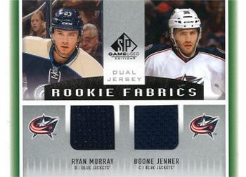 2013-14 SP Game Used - Rookie Fabrics Dual #RF2-MJ Ryan Murray / Boone Jenner Front