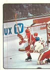 1979 Panini Hockey Stickers #21 Czechoslovakia vs. USSR Front