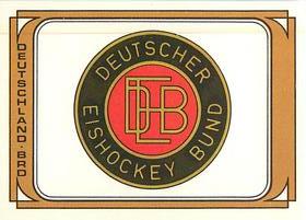 1979 Panini Hockey Stickers #45 West Germany Logo Front