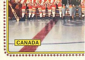 1979 Panini Hockey Stickers #50 Team Canada Front