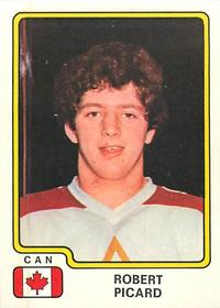 1979 Panini Hockey Stickers #55 Robert Picard Front