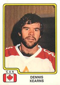 1979 Panini Hockey Stickers #58 Dennis Kearns Front