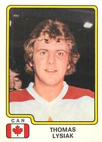 1979 Panini Hockey Stickers #59 Tom Lysiak Front