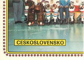 1979 Panini Hockey Stickers #72 Team Czechoslovakia Front