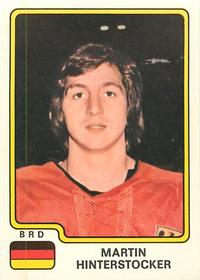 1979 Panini Hockey Stickers #106 Martin Hinterstocker Front