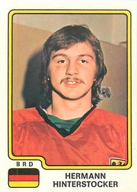 1979 Panini Hockey Stickers #109 Hermann Hinterstocker Front