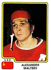 1979 Panini Hockey Stickers #155 Alexander Maltsev Front