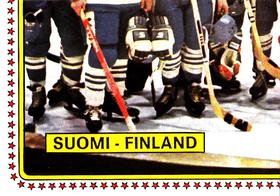 1979 Panini Hockey Stickers #160 Team Finland Front