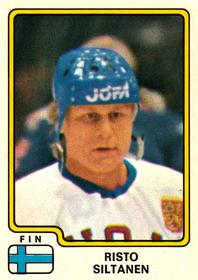 1979 Panini Hockey Stickers #166 Risto Siltanen Front