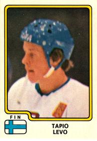 1979 Panini Hockey Stickers #168 Tapio Levo Front