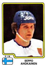 1979 Panini Hockey Stickers #175 Seppo Ahokainen Front