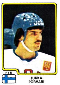 1979 Panini Hockey Stickers #177 Jukka Porvari Front