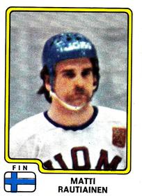1979 Panini Hockey Stickers #179 Matti Rautiainen Front