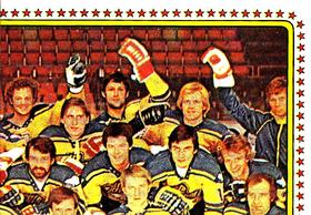 1979 Panini Hockey Stickers #181 Team Sweden Front