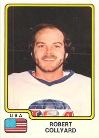 1979 Panini Hockey Stickers #216 Bob Collyard Front