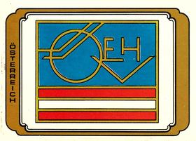 1979 Panini Hockey Stickers #246 Austria Logo Front