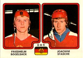 1979 Panini Hockey Stickers #255 Friedhelm Bogelsack / Joachim Stasche Front
