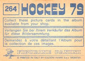 1979-80 Panini World Championship Stickers #264 Jurg Berger / Lorenzo Schmid Back