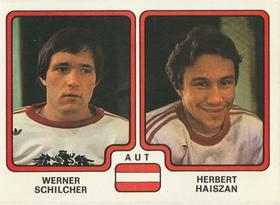 1979 Panini Hockey Stickers #309 Werner Schilcher / Herbert Haiszan Front