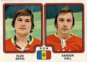1979 Panini Hockey Stickers #313 Elod Antal / Sandor Gal Front