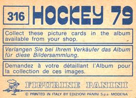 1979 Panini Hockey Stickers #316 Doru Tureanu / Dumitru Axinte Back