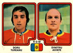 1979 Panini Hockey Stickers #316 Doru Tureanu / Dumitru Axinte Front