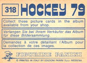 1979 Panini Hockey Stickers #318 Constantin Nistor / Adrian Olenici Back