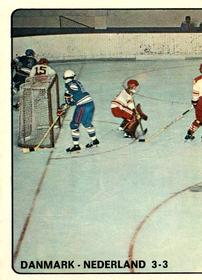 1979 Panini Hockey Stickers #320 Denmark vs. Netherlands Front