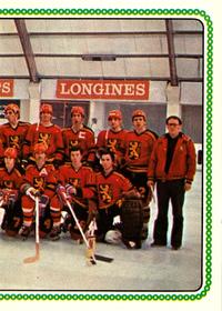 1979 Panini Hockey Stickers #338 Team Belgium Front