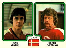 1979 Panini Hockey Stickers #368 Jens Jensen / Soren Gjerding Front