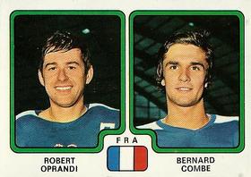 1979 Panini Hockey Stickers #380 Robert Oprandi / Bernard Combe Front