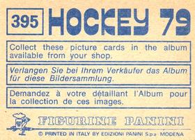 1979 Panini Hockey Stickers #395 Marjan Zbontar / Ivan Scap Back