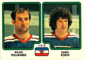1979 Panini Hockey Stickers #399 Silvo Poljansek / Saso Kosir Front