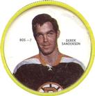 1968-69 Shirriff Coins #BOS-7 Derek Sanderson Front