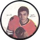 1968-69 Shirriff Coins #CH-12 Matt Ravlich Front