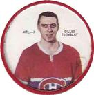 1968-69 Shirriff Coins #MTL-7 Gilles Tremblay Front