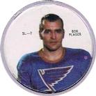 1968-69 Shirriff Coins #SL-2 Bob Plager Front