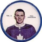 1968-69 Shirriff Coins #TOR-3 Paul Henderson Front