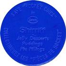 1968-69 Shirriff Coins #TOR-7 Ron Ellis Back