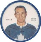 1968-69 Shirriff Coins #TOR-18 Pierre Pilote Front