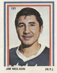 1970-71 Eddie Sargent / Finast NHL Players Stickers #121 Jim Neilson Front
