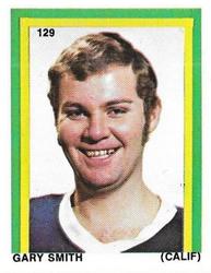 1970-71 Eddie Sargent / Finast NHL Players Stickers #129 Gary Smith Front