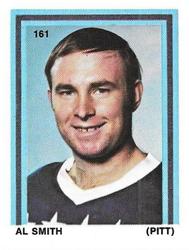 1970-71 Eddie Sargent / Finast NHL Players Stickers #161 Al Smith Front