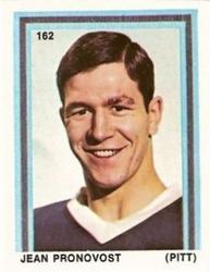1970-71 Eddie Sargent / Finast NHL Players Stickers #162 Jean Pronovost Front