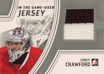 2011-12 Corey Crawford Chicago Blackhawks Game Worn Jersey - Photo
