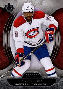 2013-14 Upper Deck Ultimate Collection #51 P.K. Subban Front