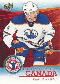 2014 Upper Deck National Hockey Card Day Canada #NHCD 14 Taylor Hall Front
